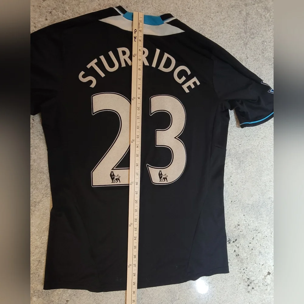 Chelsea Sturridge #23 Samsung Away Football Jersey Adidas Sport Shirt Sz Medium - Picture 12 of 16